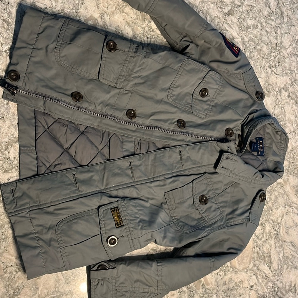 Ralph Lauren boys (6) gray coat